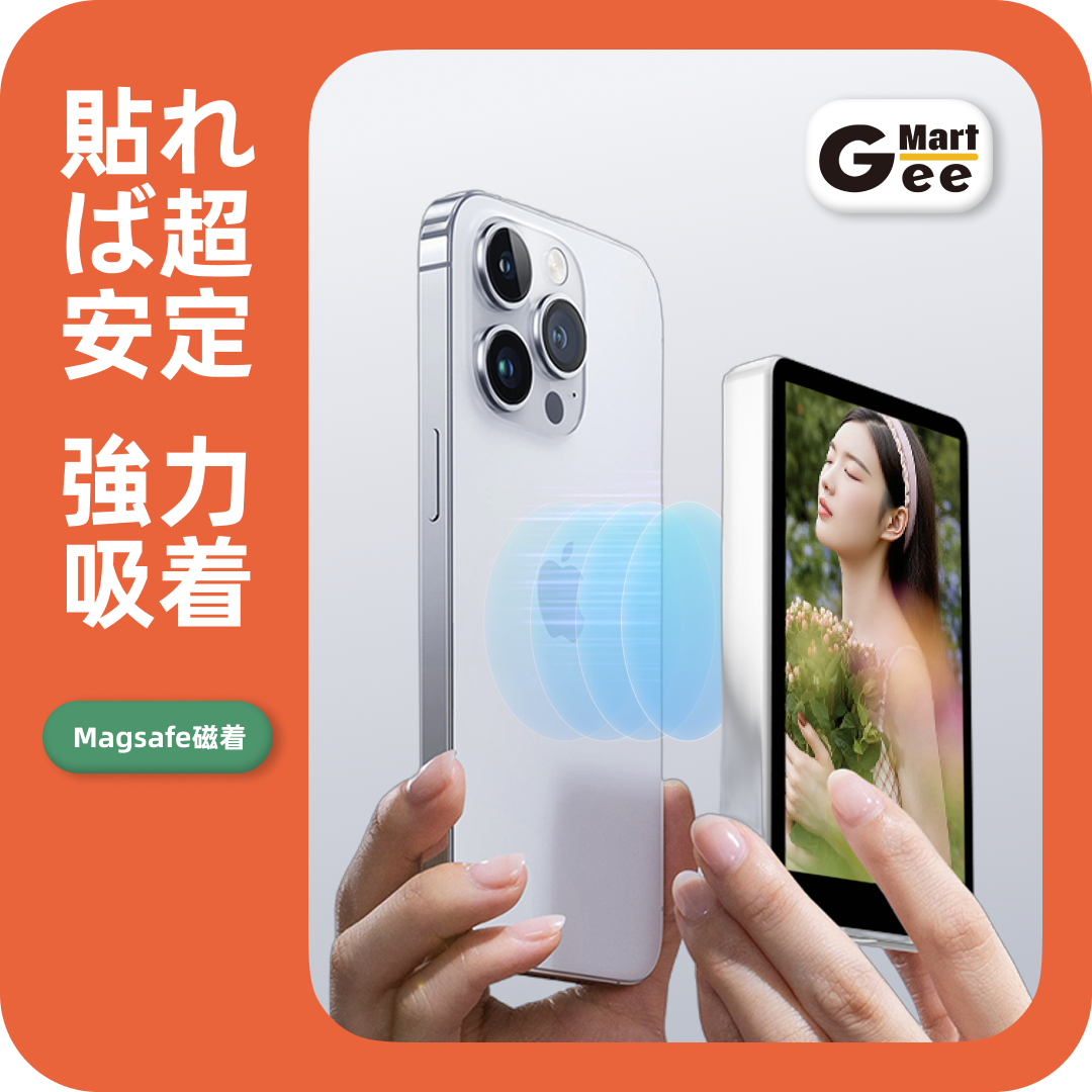 ライブ配信用セルフィーモニター|リアカメラ連動|ワイヤレスシャッター|4K録画対応|マルチデバイス互換